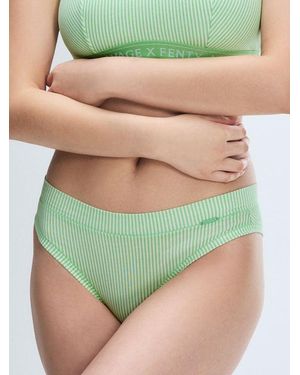 Savage X Cotton Essentials Cheeky Knickers - Green