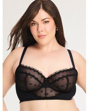 Savage X Sweet Fetish Underwire Bustier - Black