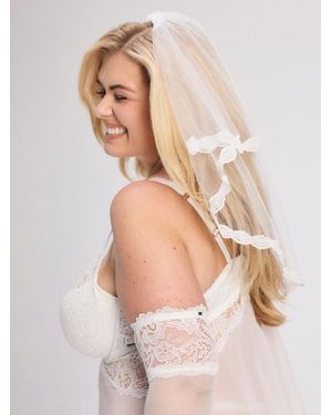 Savage X At First Sight Veil - White