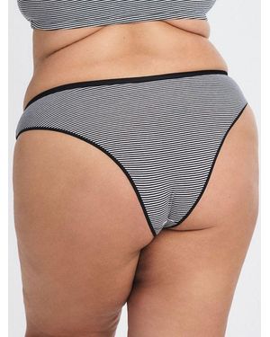 Savage X Cotton Essentials Cheeky Knickers - Grey