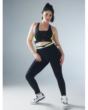 Savage X Lineup High-waist Pocket Leggings - Blue