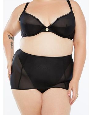 Savage X X-ray Vision Skirted Thong - Black