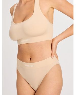 Savage X Seamless High-waist Bikini Knicker - Natural
