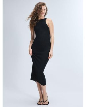 Savage X Sheerenity Maxi Column Dress - Black