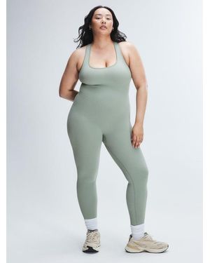 Savage X Seamless Rib Sport Jumpsuit - Green