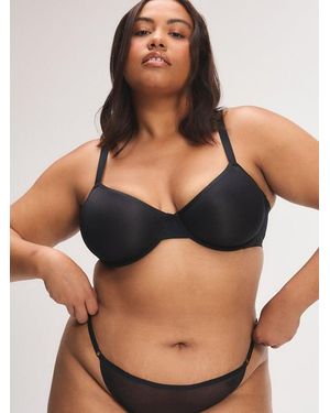 Savage X Sheer X Demi Spacer Bra - Black