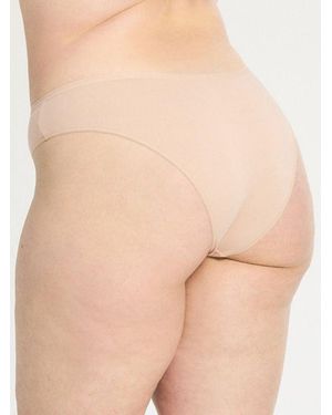 Savage X Cotton Essentials Cheeky Knickers - Natural