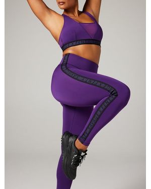Savage X Main Player High-waist Leggings - Purple