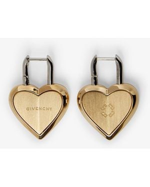 Givenchy Heart Lock Small Earrings - Multicolour