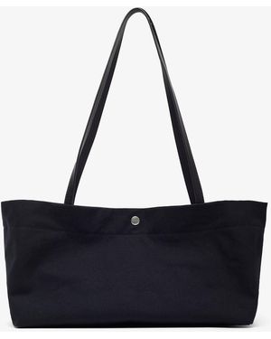 The Row Idaho Black Shoulder Bag - Blue