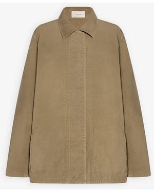 The Row Baeza Jacket Sandy Buff - Natural