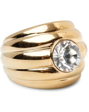 AMINA MUADDI Jahleel Ring Gold - Metallic