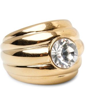 AMINA MUADDI Jahleel Ring Gold - Metallic