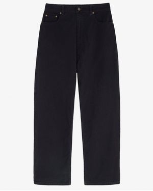 Phoebe Philo Drop Black Jeans - Blue