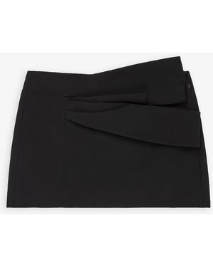 Givenchy Bow Black Mini Skirt