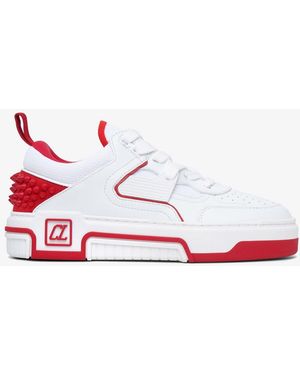 Christian Louboutin Astroloubi Donna White Leather Trainers