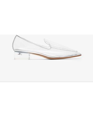 Herbert Levine Clear The Air 30 Soft Pvc Loafers - White