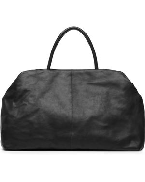 The Row Elio Black Soft Bag