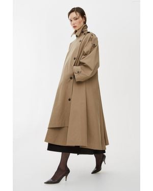 The Row Aralia Beige Coat - Natural