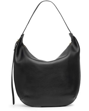 The Row N/s Allie Black Leather Bag