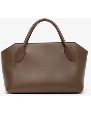 The Row Terrasse Bauletto Brown Bag