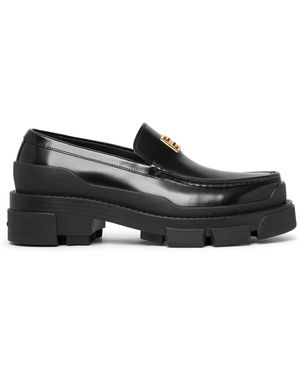 Givenchy Terra Black Leather Loafer