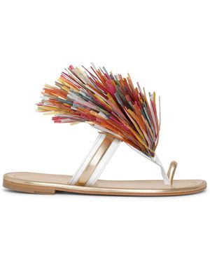 Christian Louboutin Festividade Flat Sandals - Multicolour