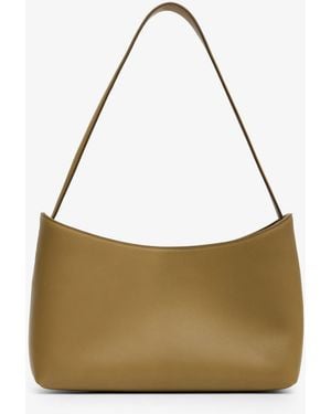 The Row Alma Baguette Shoulder Bag - Metallic