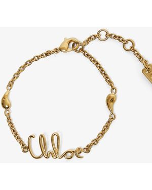 Chloé C Chloe Gold Bracelet - Metallic