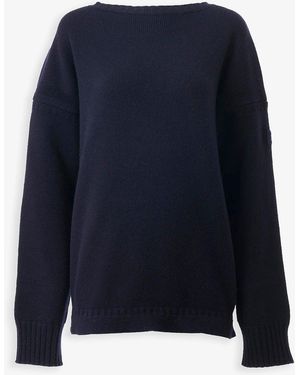 Chloé Navy Knit Jumper - Blue