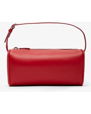 The Row 90's Rubino Leather Bag - Red