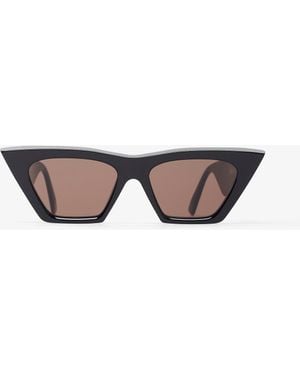 Phoebe Philo Peak Black Sunglasses - Multicolour