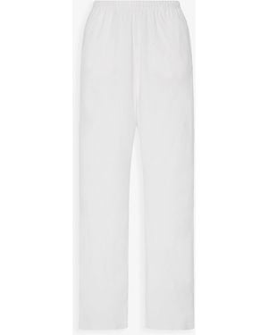 The Row Kohana White Trousers