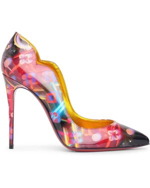 Christian Louboutin Hot Chick 100 Patent Discolaser - Pink