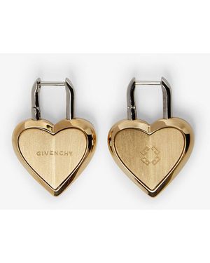 Givenchy Heart Lock Small Earrings - Multicolour