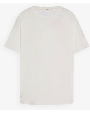 The Row Nadina Cotton Jersey T-shirt - White