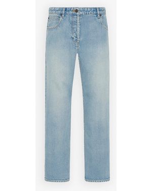 The Row Riaco Denim Trousers - Blue