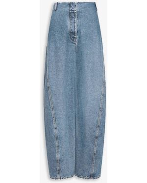Alaïa Denim Cargo Pants - Blue