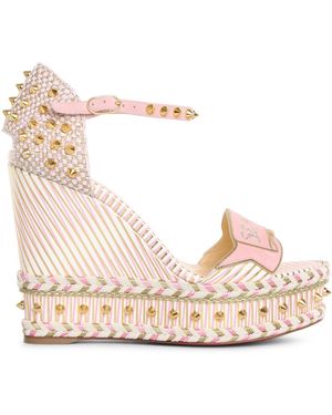Christian Louboutin S Padrilla 120 Wedges - Pink