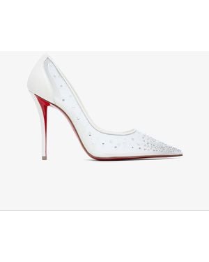 Christian Louboutin Miss Z 100 Degrastrass Court Shoes - White