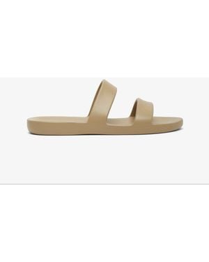 The Row Foam Light Grey Rubber Sandals - White