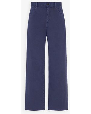The Row Eglitta Blue Cotton Jeans