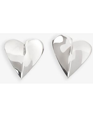 Alaïa Le Coeur Torn Earrings - Multicolour