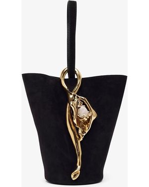 Chloé Eden Black Leather Bucket Bag