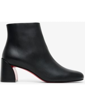 Christian Louboutin Jane 55 Black Ankle Boots