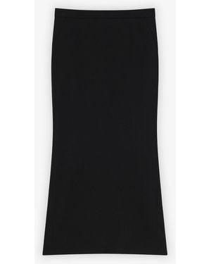 Givenchy Black Low Waist Skirt