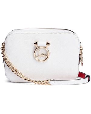 Christian Louboutin Rubylou Mini White Leather Bag