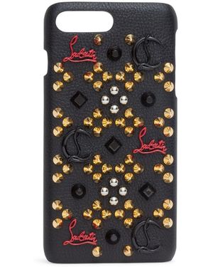 Christian Louboutin Loubiphone Loubinthesky Black Iphone 7+ And 8+
