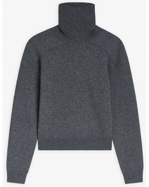 Phoebe Philo Patch Shoulder Jumper - Blue
