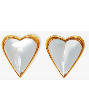 Alaïa Bombe Transparent Earrings - Multicolour